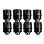 DZOFILM Arles Prime 8-Lens Set2 Kit de 8 objectifs FF/VV - 14/21/25/35/50/75/100/135 mm - Monture ARRI PL