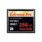 SanDisk CF Extreme Pro 256Go Carte compact flash Extreme Pro 256Go 1000x, 160MB