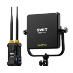 Swit CREW-V MAX Kit 1 Tx (Dual Sided V-Mount) / 1 Rx (Panel V-Mount) sans fil Multicast 3 Km / 3G-SDI & HDMI – Image 2