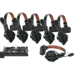Hollyland SolidCom C1 Pro - 6S HeadSet Système intercom sans fil autonome 6 postes (1,9GHz | 350m | full-duplex)