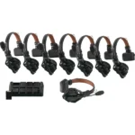 Hollyland SolidCom C1 Pro - 8S HeadSet Système intercom sans fil autonome 8 postes (1,9GHz | 350m | full-duplex)