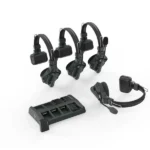 Hollyland Solidcom C1 - 4S Système intercom sans fil autonome 4 postes (1,9GHz | 350m | full-duplex)
